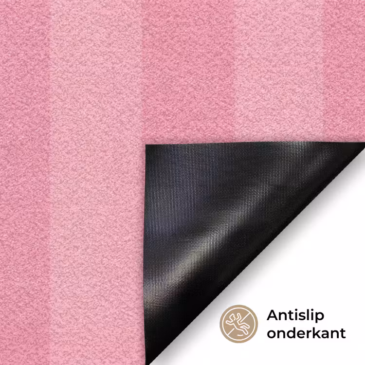 Gestreept - Roze - Chéri Deurmat klein -antislip_NL