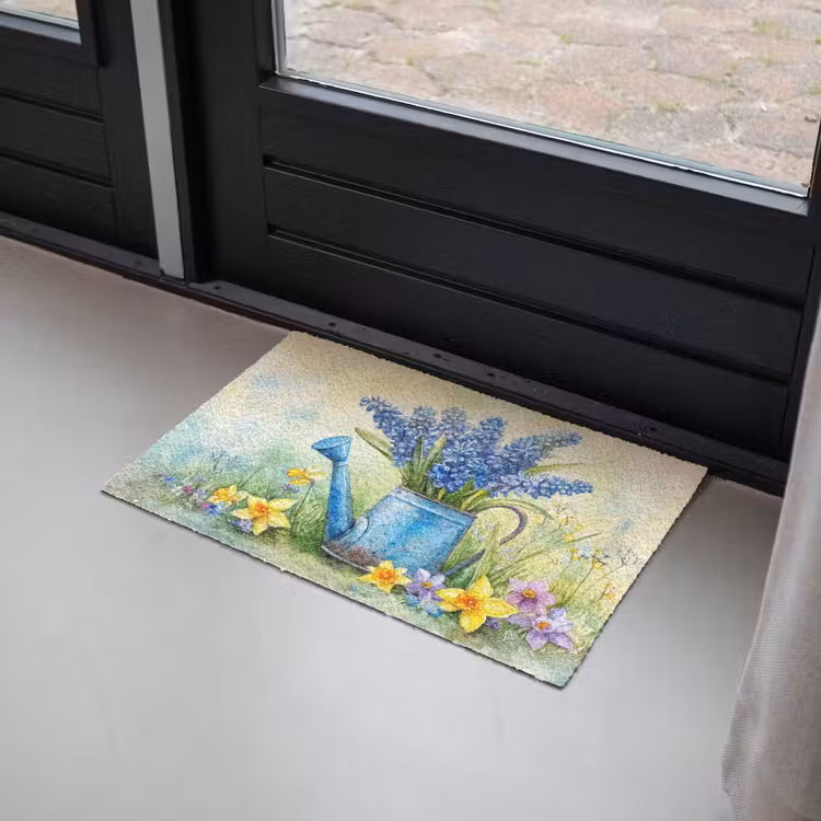 Gieter - Lavendel - Bloesems Deurmat klein -sfeer2