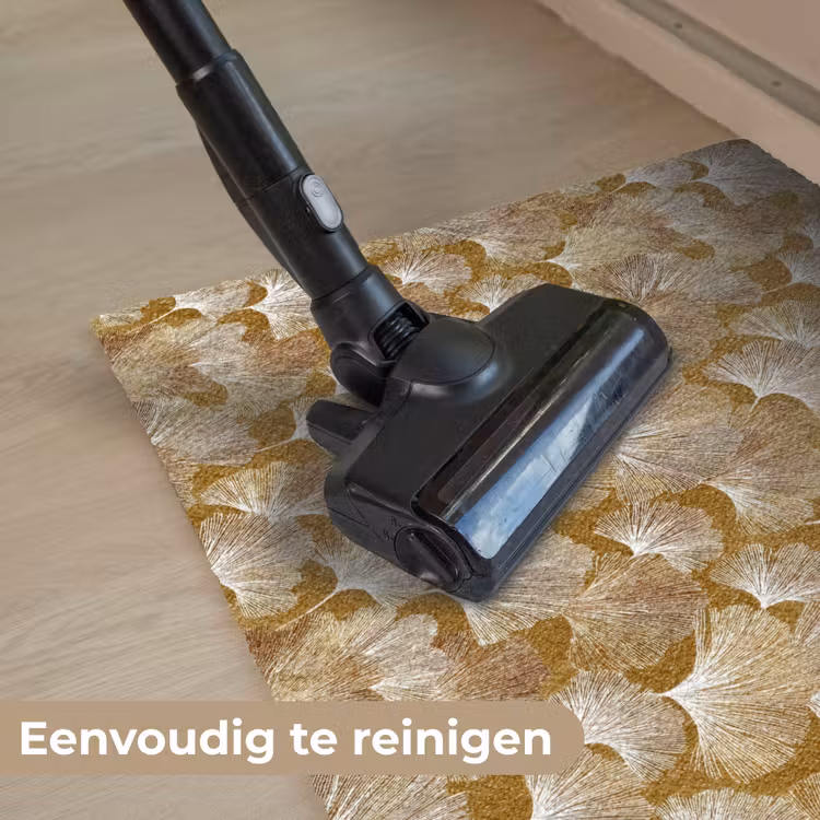 Ginkgo - Bladeren - Goud Deurmat klein 898 -reinigen_NL