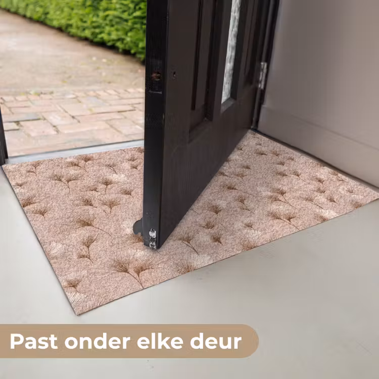 Ginkgo - Patroon - Roze Deurmat klein 898 -USP_NL