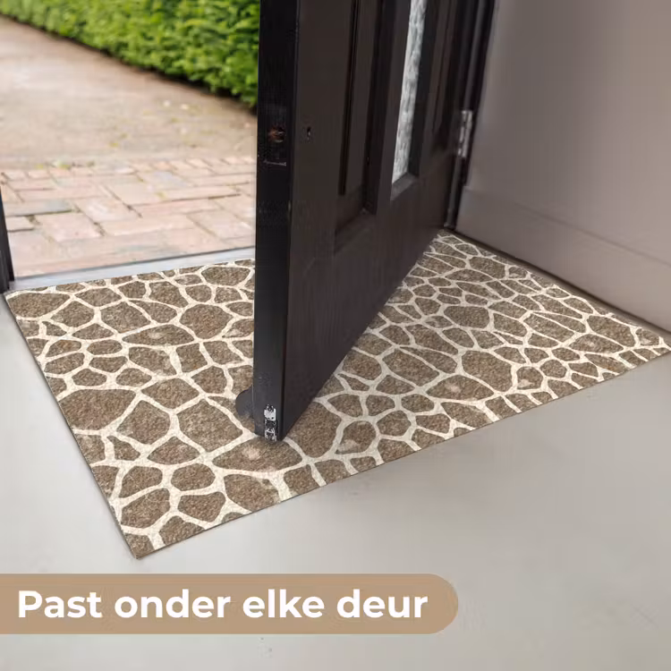 Giraf - Klassiek - Bruin Deurmat klein 898 -USP_NL