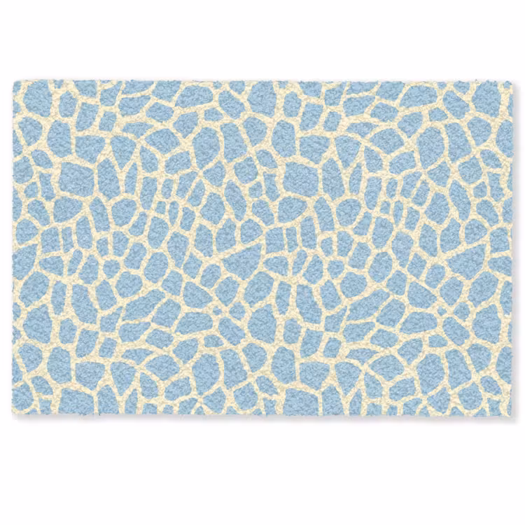 Giraf - Modern - Blauw Deurmat klein 898 -zkaufland3d