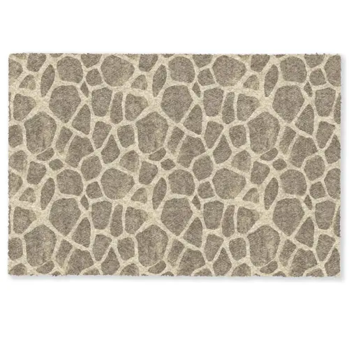 Giraf - Patroon - Beige - Bruin Deurmat klein 898 -zkaufland3d