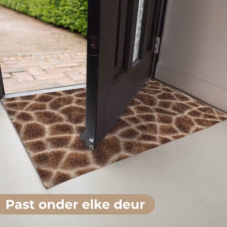 Giraf - Vacht - Bruin Deurmat klein 898 -USP_NL