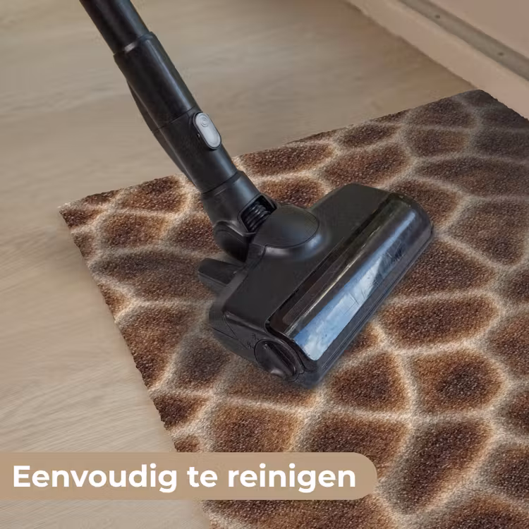 Giraf - Vacht - Bruin Deurmat klein 898 -reinigen_NL