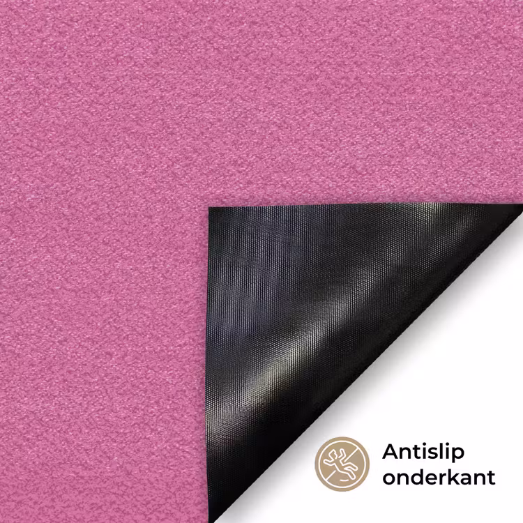 Girl power - Hart - Roze - Rood Deurmat klein -antislip_NL