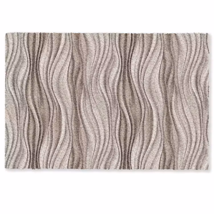 Golven - 3D - Crème Deurmat klein 898 -zkaufland3d