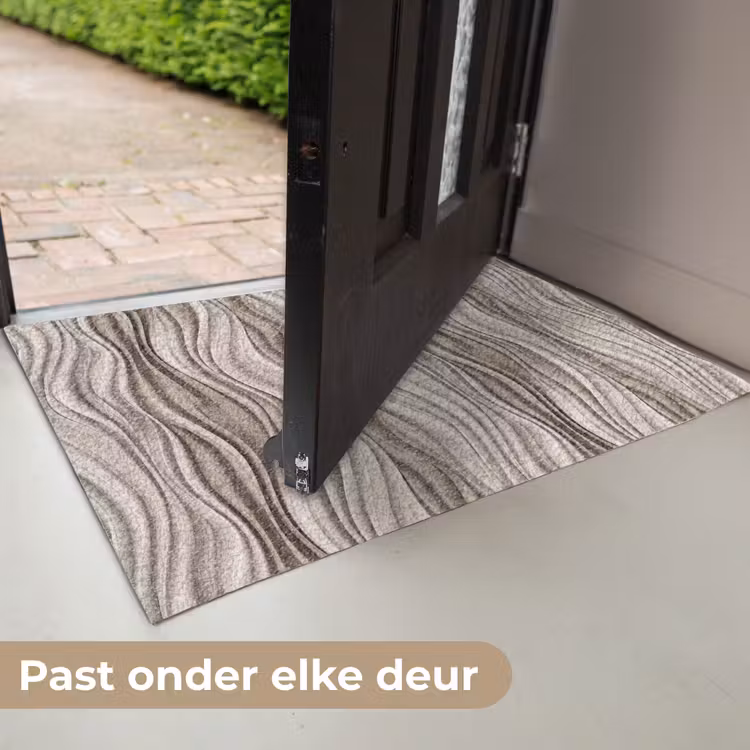 Golven - 3D - Crème Deurmat klein 898 -USP_NL