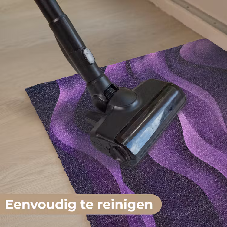 Golven - Abstract - Paars Deurmat klein -reinigen_NL