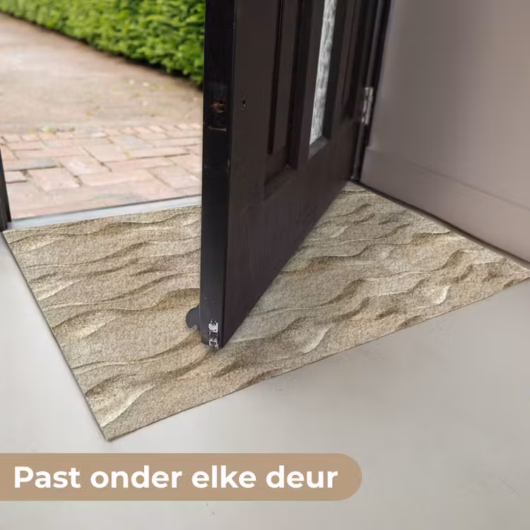 Golven - Patroon - Goud Deurmat klein 898 -USP_NL