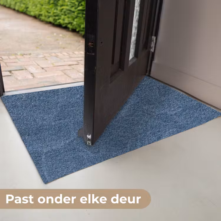 Golven - Textuur - Patroon - Blauw Deurmat klein 898 -USP_NL