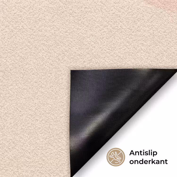 Golvende vormen - Abstract - pastel Deurmat klein -antislip_NL