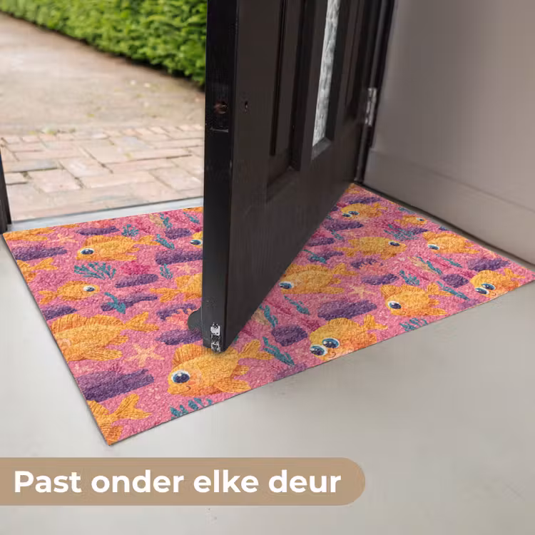 Goudvissen - Koraal - Kleurrijk Deurmat klein 898 -USP_NL