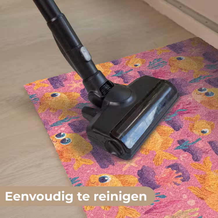 Goudvissen - Koraal - Kleurrijk Deurmat klein 898 -reinigen_NL