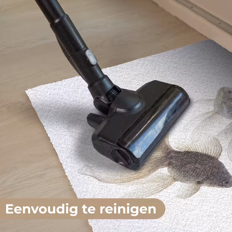 Goudvissen - Modern - Wit Deurmat klein -reinigen_NL
