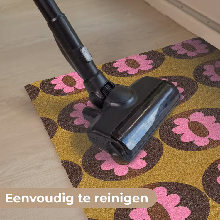 Grafisch - Patroon - Kleurrijk Deurmat klein 898 -reinigen_NL