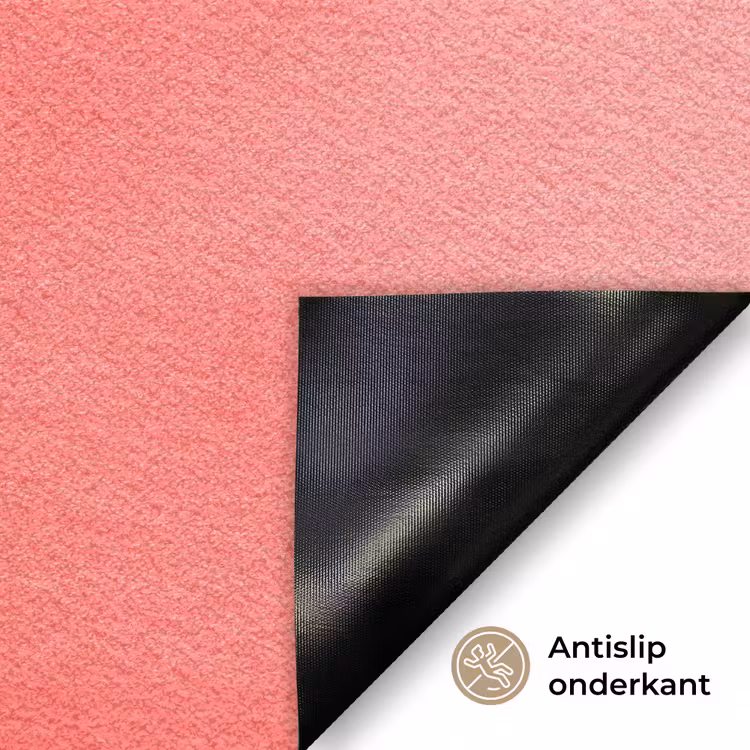 Grapefruit - Roze - Levendig Deurmat klein -antislip_NL