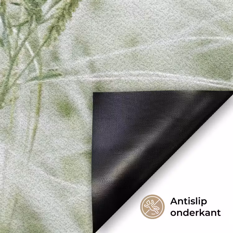 Grassen - Minimalistisch - Groen Deurmat klein -antislip_NL
