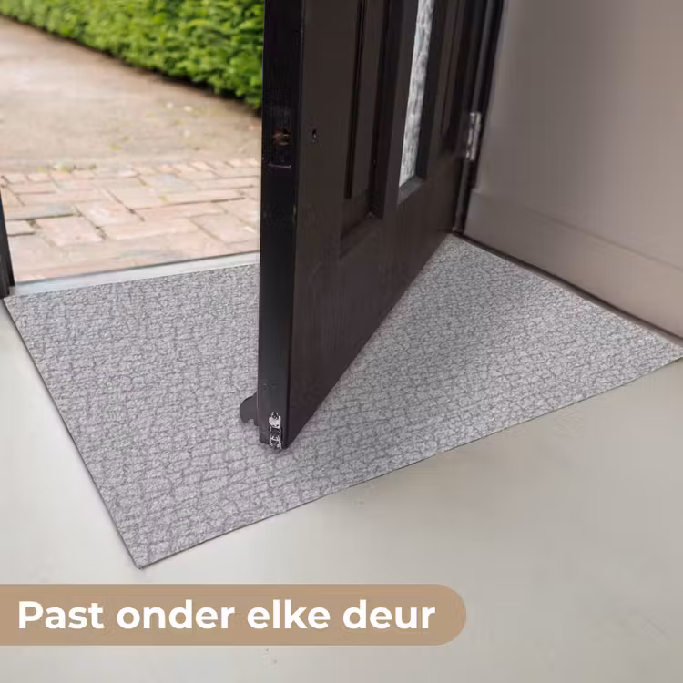 Grijs - Reptiel - Dier - Patroon Deurmat klein 898 -USP_NL