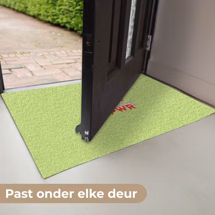 Grl pwr - Groen - Rood - 3D Deurmat klein -USP_NL