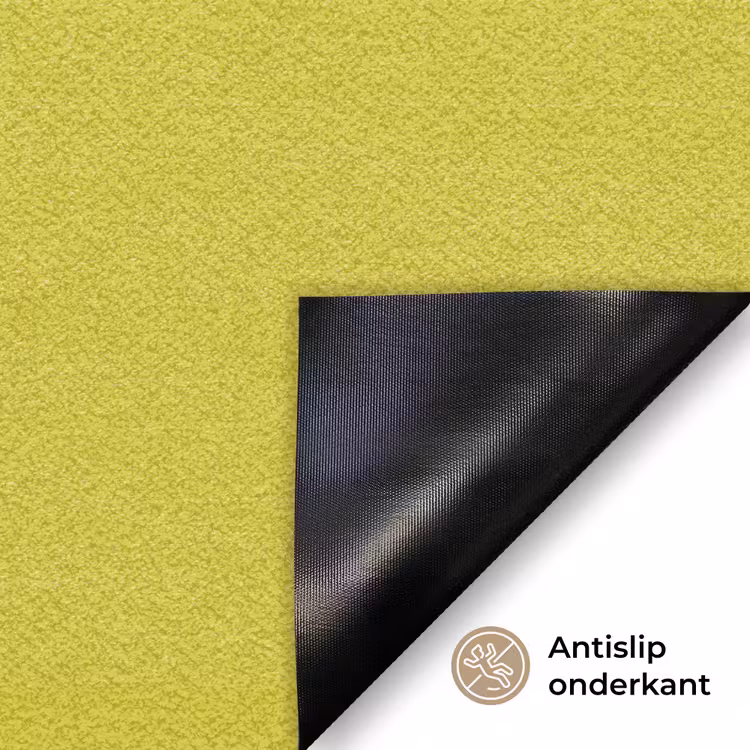 Groen - Hartjes - Wit Deurmat klein -antislip_NL
