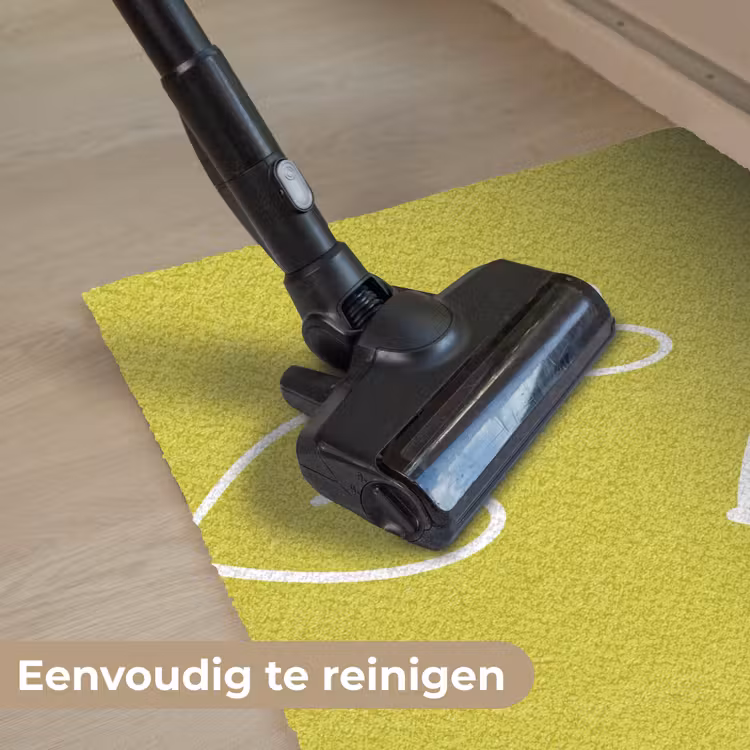 Groen - Hartjes - Wit Deurmat klein -reinigen_NL