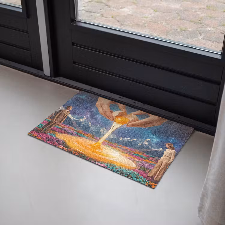 Deurmat - Handen - Ei - Surrealisme - Handen - Ei - Surrealisme Deurmat klein