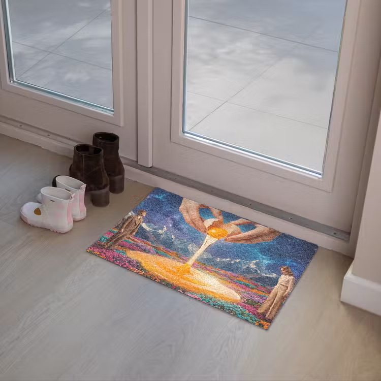 Deurmat - Handen - Ei - Surrealisme - Handen - Ei - Surrealisme Deurmat klein