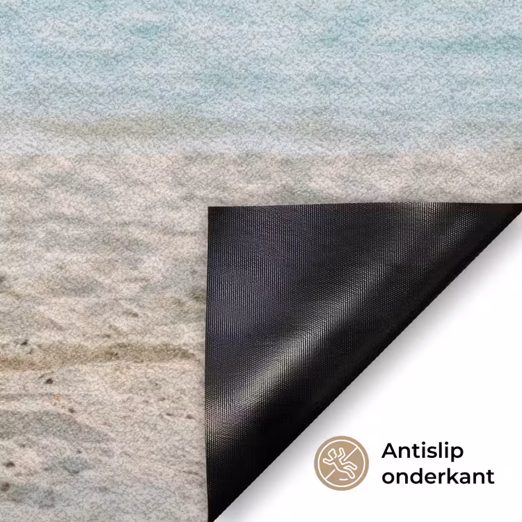 Hangmat - Strand - Wit Deurmat klein -antislip_NL