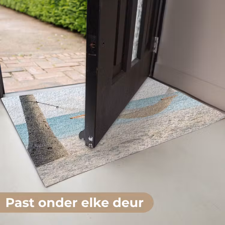 Hangmat - Strand - Wit Deurmat klein -USP_NL