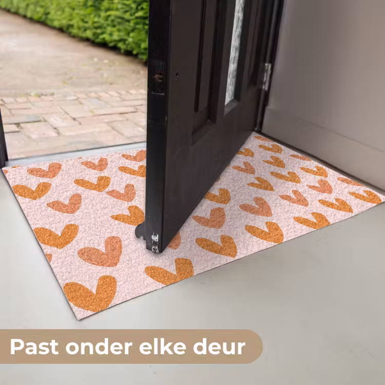 Hartjes - Getekend - Oranje Deurmat klein 898 -USP_NL