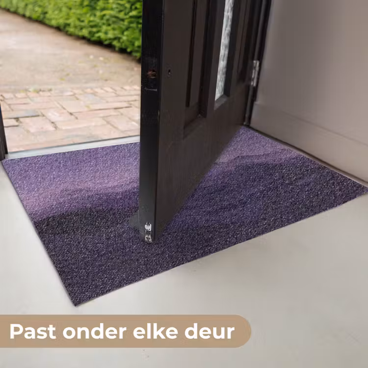 Heuvels - Paars - Mist - Zon Deurmat klein -USP_NL