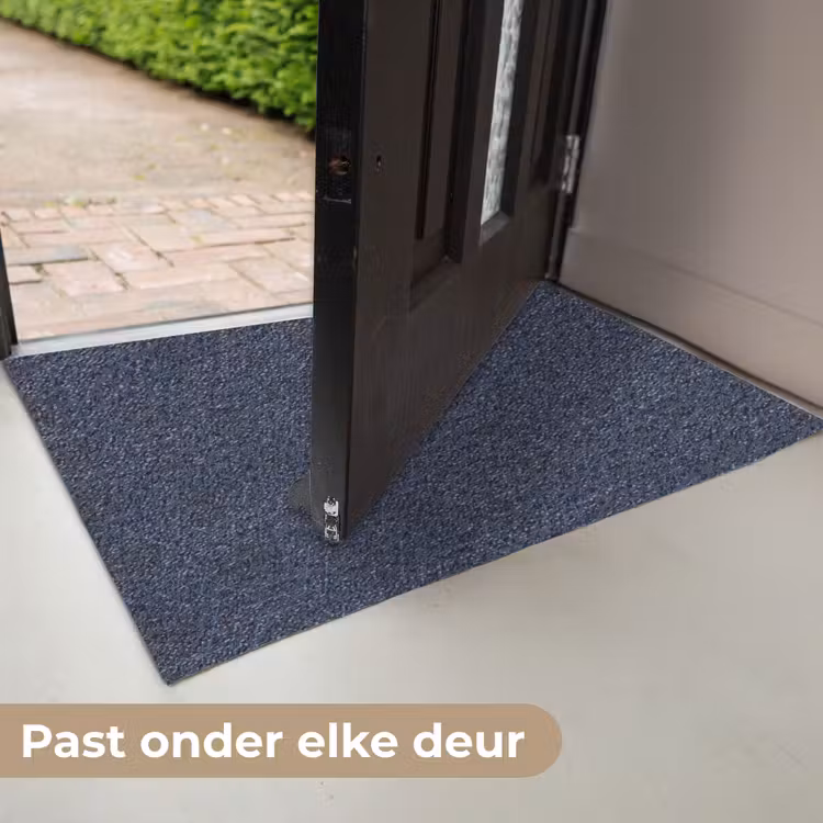 Hexagon - Patroon - Blauw Deurmat klein 898 -USP_NL