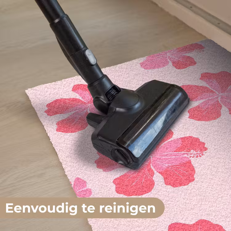 Hibiscus - Bloemen - Roze Deurmat klein 898 -reinigen_NL