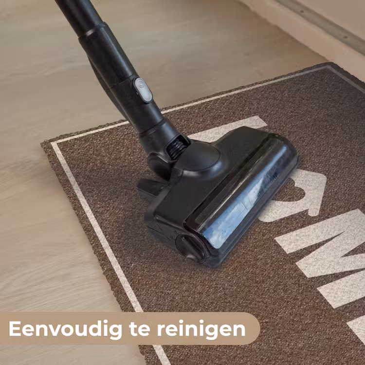 Home - Tekst - Bruin Deurmat klein -reinigen_NL