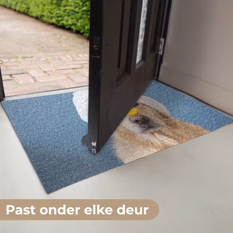Hond - Badeend - Geel Deurmat klein -USP_NL