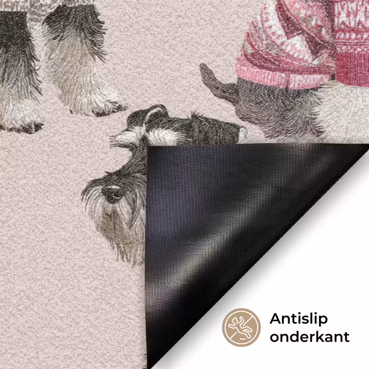 Honden - Truien - Rood Deurmat klein 898 -antislip_NL