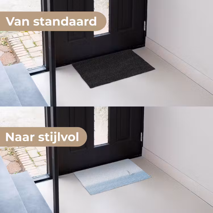 Horizon - Zeilboot - Zee Deurmat klein -voor-na_NL
