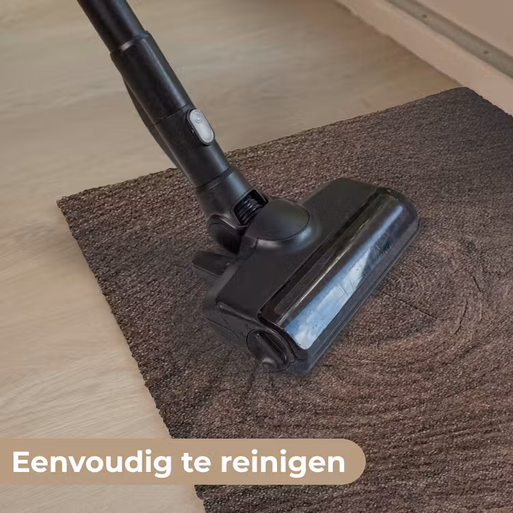 Houtnerf - Textuur - Patroon - Bruin - Rustiek Deurmat klein -reinigen_NL