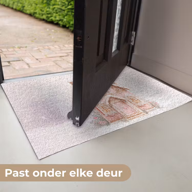 Huisje - Suiker - Pastel Deurmat klein -USP_NL