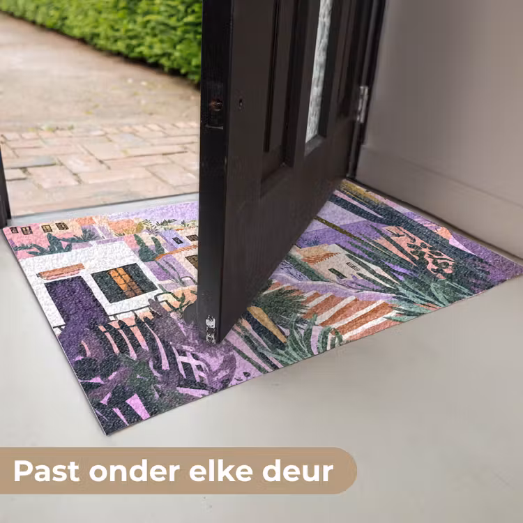 Huizen - Minimalistisch - Palmbomen - Kust Deurmat klein -USP_NL