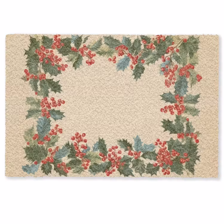 Hulstrand - Bessen - Beige Deurmat klein -zkaufland3d