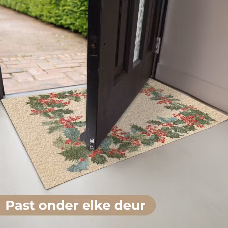 Hulstrand - Bessen - Beige Deurmat klein -USP_NL