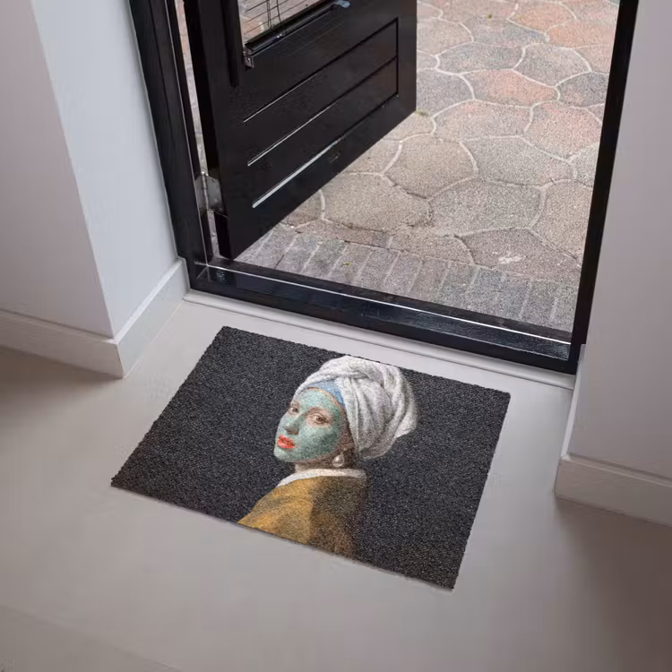 Iconisch - Modern - Kleurrijk Deurmat klein -sfeer5