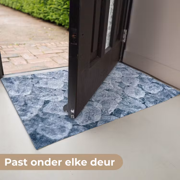 Ijsblokjes - Water - Blauw Deurmat klein -USP_NL