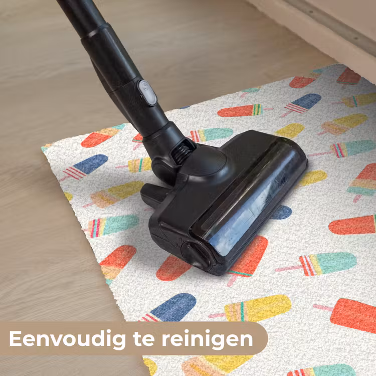 IJsjes - Speels - Kleurrijk Deurmat klein 898 -reinigen_NL