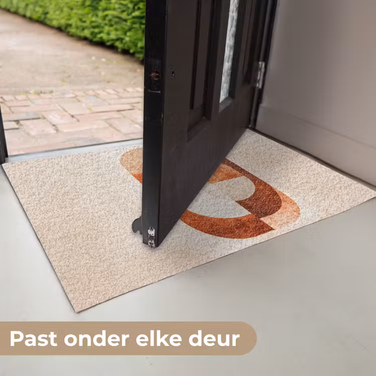 Illustratie - Abstract - Vormen - Rood Deurmat klein -USP_NL