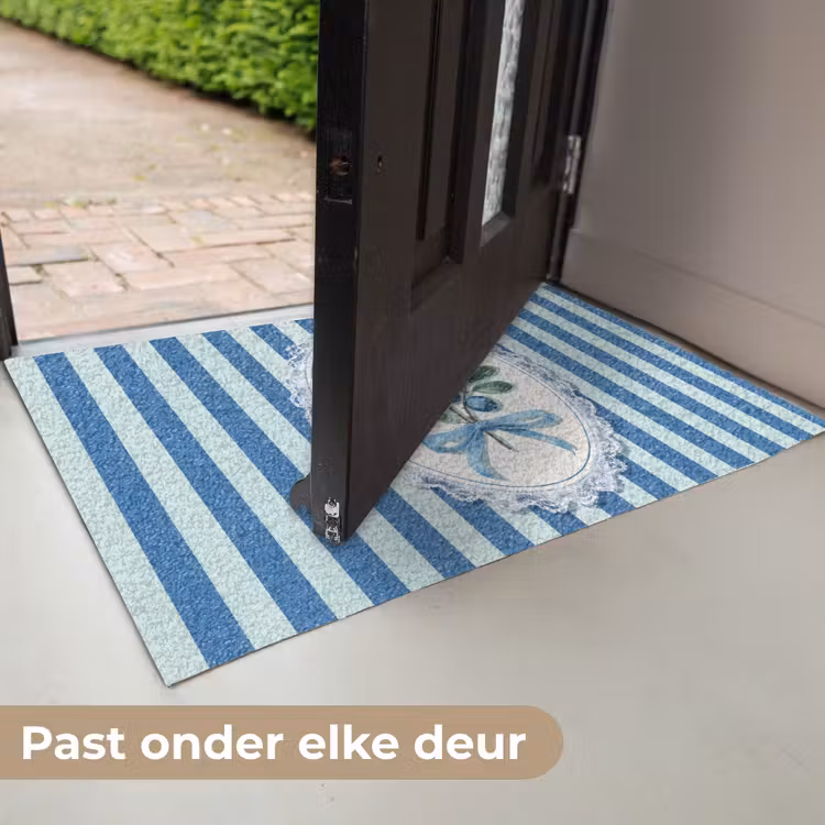 Illustratie - Bessen - Blauw - Strepen Deurmat klein -USP_NL