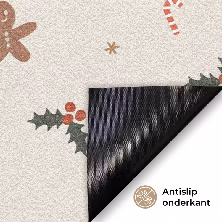 Illustratie - Figuren - Beige Deurmat klein 898 -antislip_NL