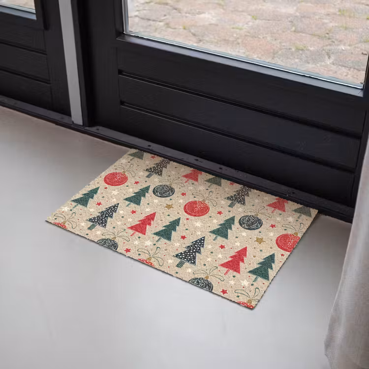 Illustratie - Kerst - Sterren Deurmat klein 898 -sfeer2